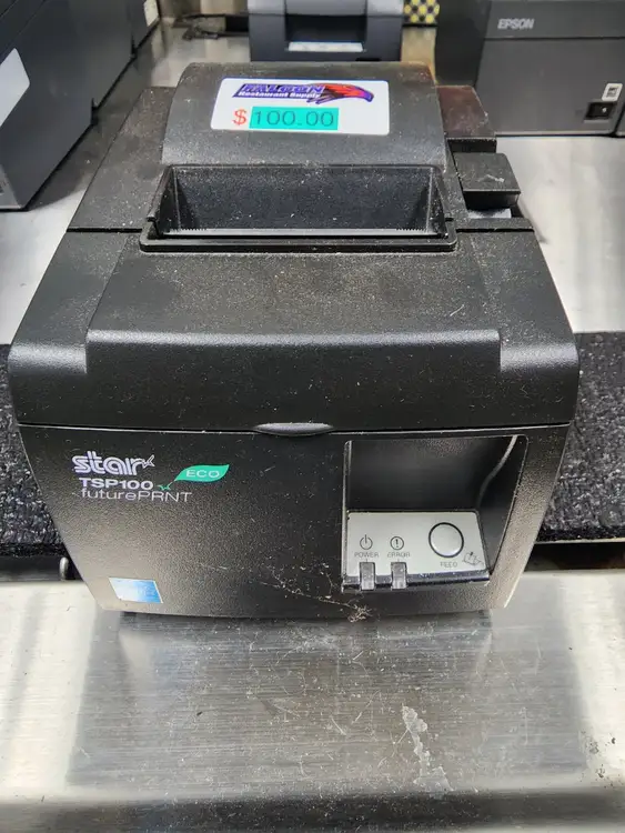 Used Star Used Star TSP100II - Printer works with Toast POS Thermal Printers Illinois US | Falcon Restaurant Supply #1376705