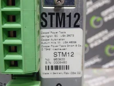Cooper Tools STM12 Servo Drive Card 960900 Rev.03a / 02 Used