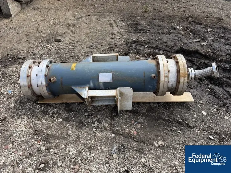 Used ITT 118 Sq Ft ITT Heat Exchanger, 304 S/S, 152/152# Heat Exchangers Ohio US | Federal Equipment Company #1082436