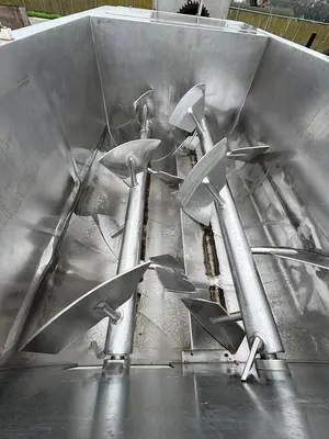 Mixer, Paddle, 75 CF, Stainless Steel, 30 HP #5991603