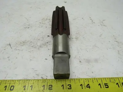 TRW 1-3/8"-12 Plug Taper 6 Flute HSS 3" Flute Length 6" OAL