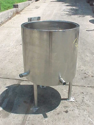 USED LEE 40 GALLON JACKETED KETTLE 40 D