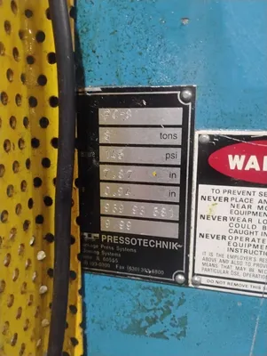 TOX PRESSOTECHNIK PC-8 Pneumatic Press | ESS Industrial Equipment Sales (6)