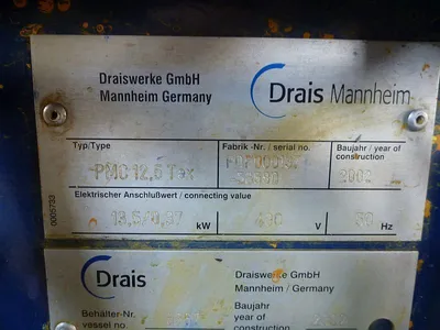 2002 DRAIS PERL-MILL PMC 12.5 TEX Mill Sand | Perry Equipment (5)