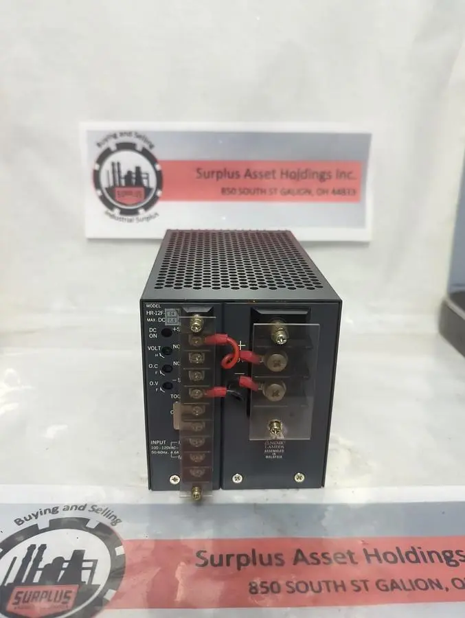 Used NEMIC LAMBDA HR-12F-24 Miscellaneous Equipment (Electrical & Power) Ohio US | Surplus Asset Holdings #1295351