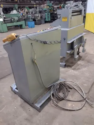 24" COOPER-WEYMOUTH MODEL MAX-II SERVO FEEDER & CONTROLS: STOCK #18171