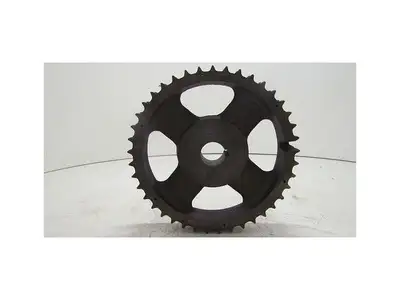 Rex Reynord 821-41 Tabletop Chain Sprocket 10" OD 1 7/16" Bore 41 Tooth NEW