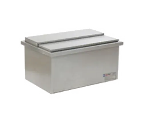 Eagle Group DIC2014 24" x 18" Spec-Bar® Drop In Ice Bin w/ 72 lb Capacity - Stainless