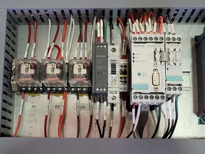 4HP, 600V Motor Starter Control Panel w/ 10A, 3-Pole Circuit Breaker CED63A010