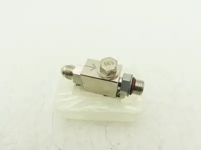 Keystone Nordson KQCF001VA01 Hot Melt Glue Inline Filter Stainless 100 Mesh