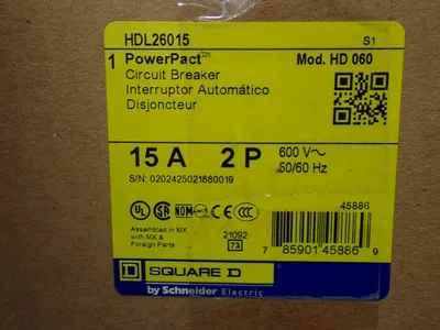 NEW SQUARE D HDL26015