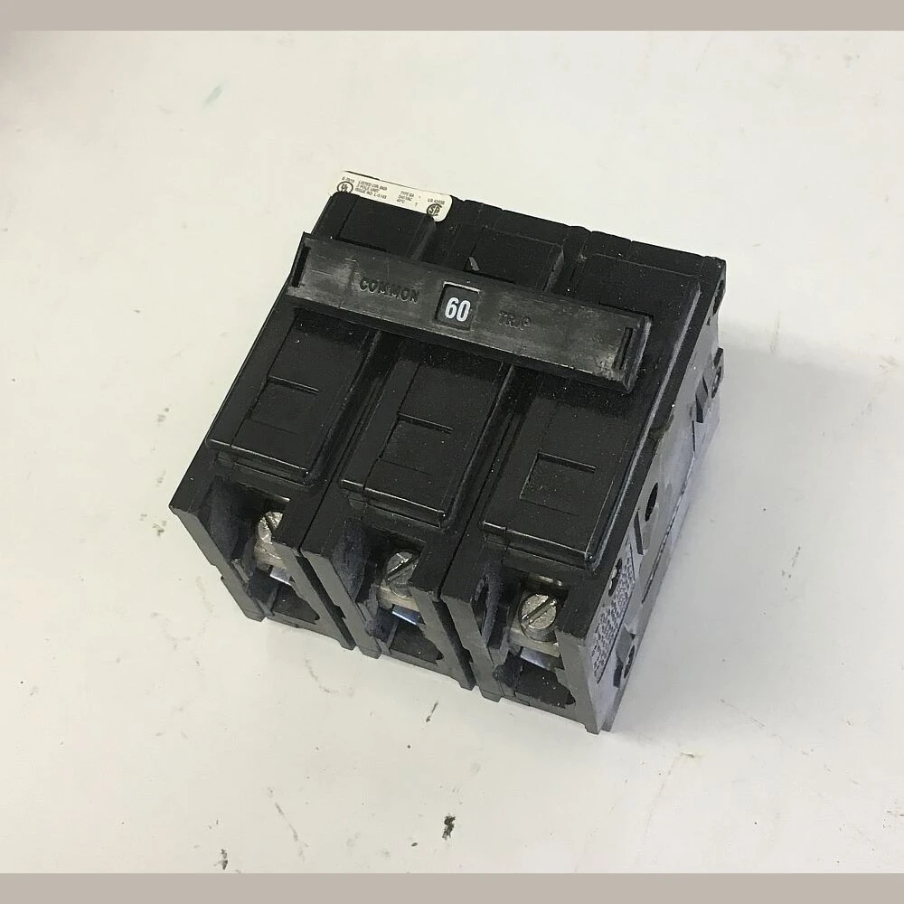 Cutler Hammer 3 Pole 60 Amp Bolt-on Breaker