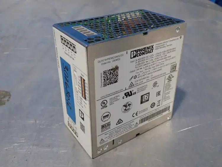 Used PHOENIX CONNECT QUINT4PS/3AC/24DC/20 DIN Rail Power Supplies Ohio US | HGR 24 #797226
