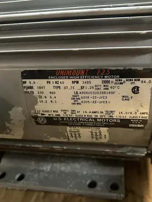 Used US MOTORS A904U03U028R189F Industrial Controls Ohio US | Surplus Asset Holdings #1364199