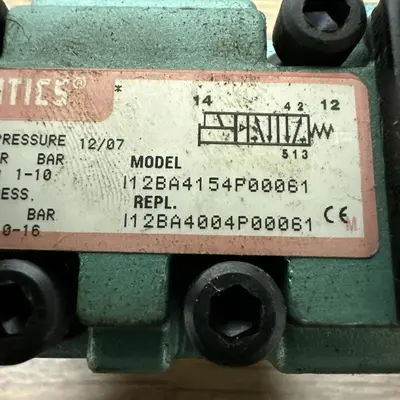 Used NUMATICS I12BA4004P00061 Solenoid Valves | Surplus Asset Holdings #1204264