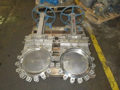 Dezurik 16" Knife Gate Valve Hand Wheel Operated
