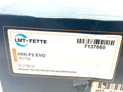 USED LMT FETTE EVOLINE THREAD ROLLING AXIAL DIE HEAD