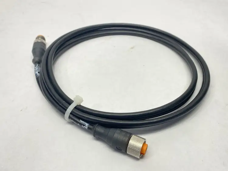 Used LUMBERG DOUBLE ENDED CORDSET M12 4-PIN MALE TO FEMALE Cable & Wire | Maverick Industrial Sales #1101692