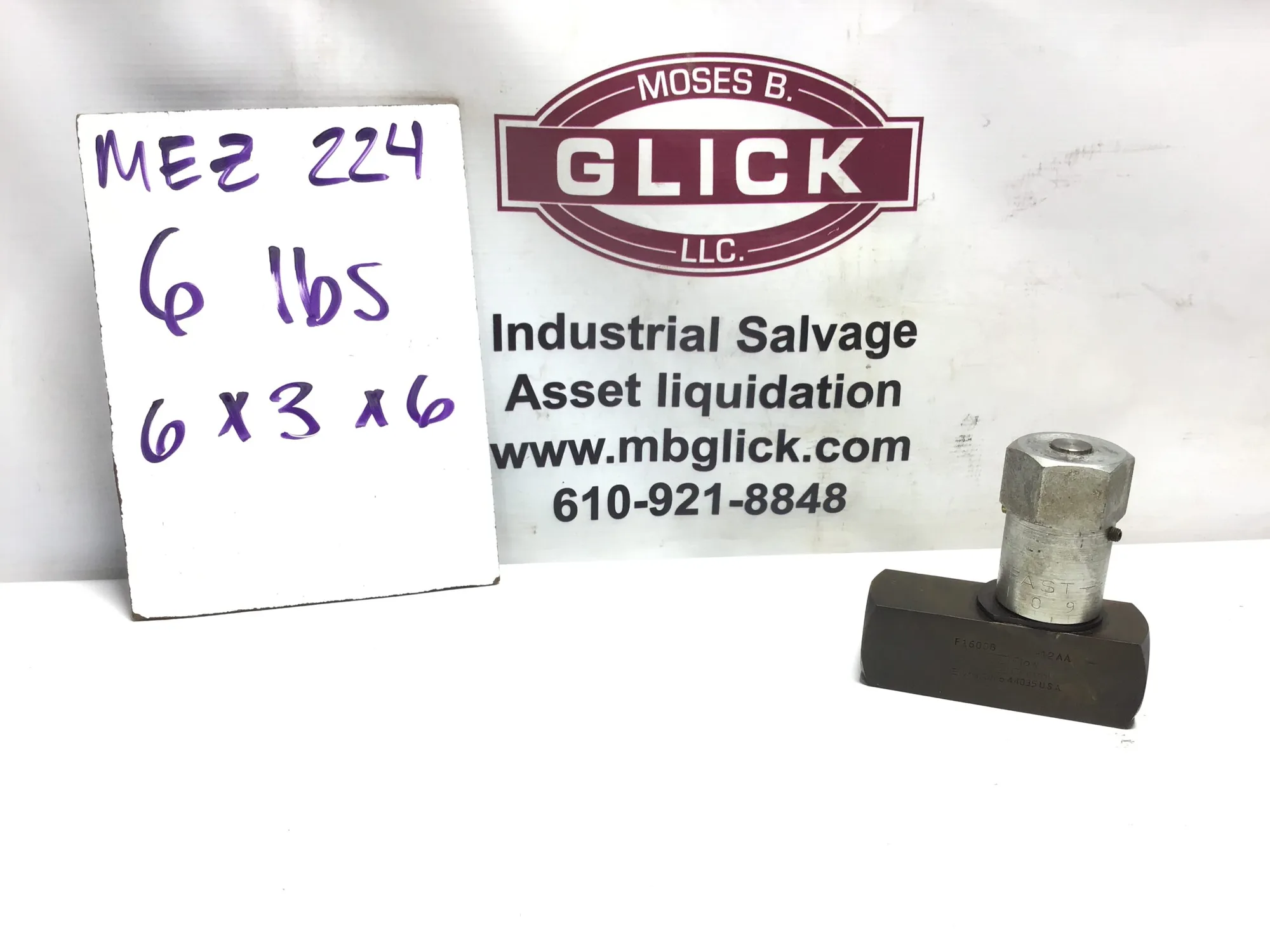 PARKER F1600B 500PSI NSFB – FLOW CONTROL VALVE