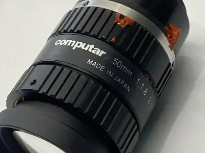 Computar M5018-MP2 50mm Machine Vision Lens 2/3" C-Mount f/1.8