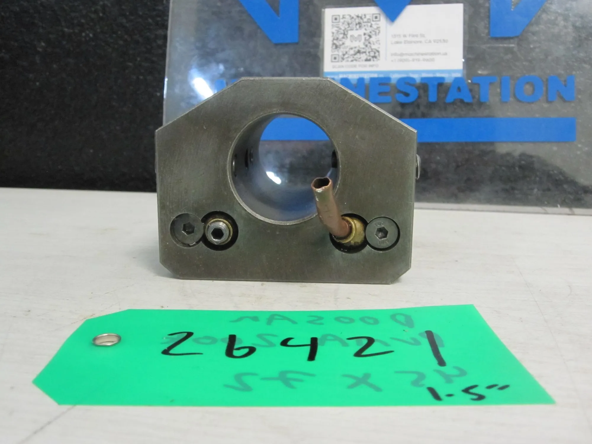 Doosan 45 mm x 72mm 1.5" Boring Bar Holder Static Puma 200K Lynx