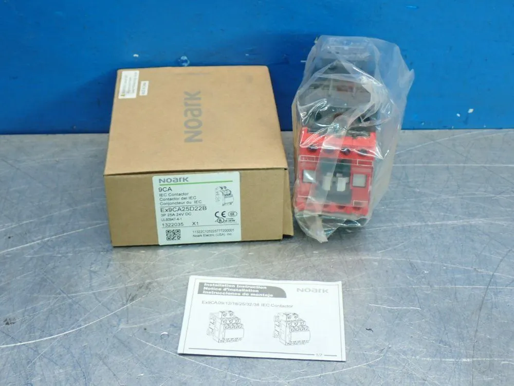 New | in-Stock NOARK EX9CA25D22B PLC Contactors Ohio US | HGR 24 #1095699