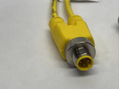 ASB 2-RKWT 4-3-632/0 6M, 6000002453 | Lumberg Automation ASB 2-RKWT 4-3-632/0 6M Splitter Cable 6000002453 - Used