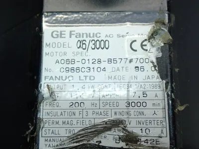 Used FANUC A06B0128B577#7008 Motors (misc) Ohio US | HGR 24 #887341