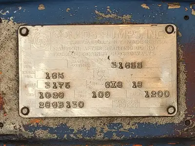 USED GOULDS 3175