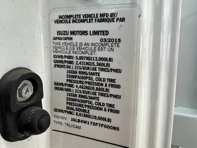 Used 2015 ISUZU NPR Dump trucks Utah US | Global Remarketing #1285980