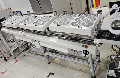 2017 SIMPLIMATIC FAN BANK WAVE SOLDER EXIT FAN CONVEYOR Wave Conveyor | Tekmart International Inc. (5)