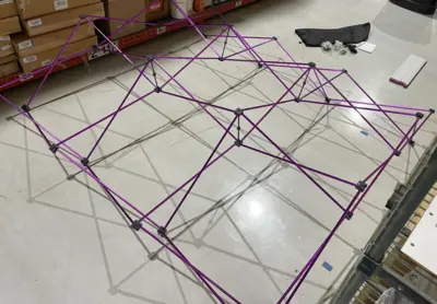 New | in-Stock Coyote Curve Pop-Up Display w/ Case Retail Store Fixtures Michigan US | Maverick Industrial Sales #1401500
