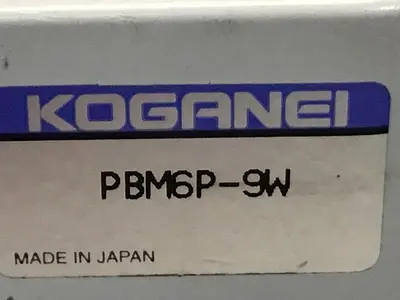 USED KOGANEI PBM6P-9W