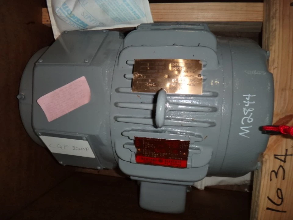GE 5 hp, 1800 rpm motor