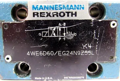 USED REXROTH 4WE6D60/EG24N9K4 VALVE 4WE6D60EG24N9K4 RR00009279