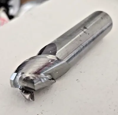 GARR Tool 3 Flute 3/4" x 3-1/2 End Mill Solid Carbide .175" Radius 253M