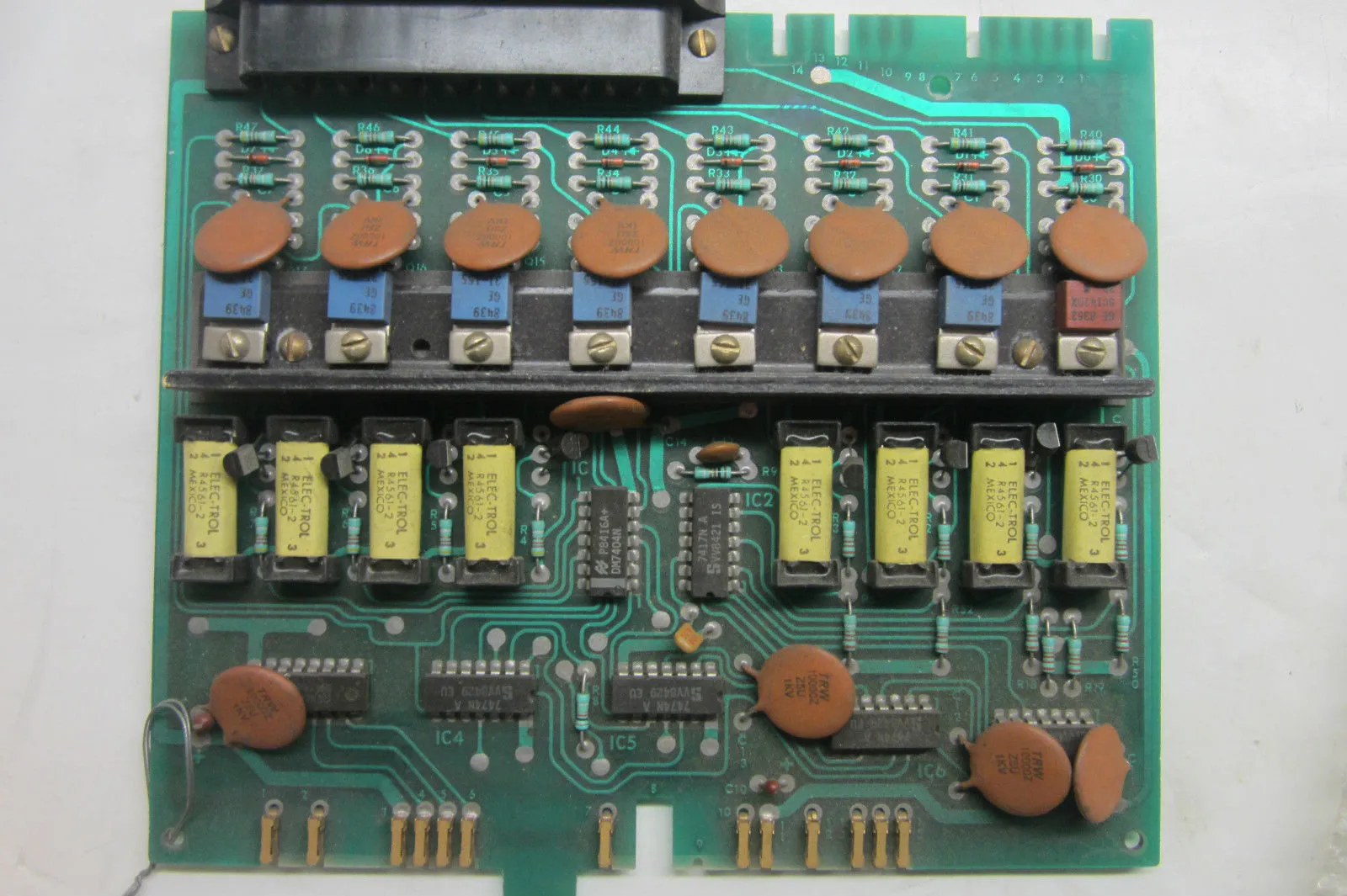 USED BARBER COLMAN A-11009-1 PC BOARD A110091