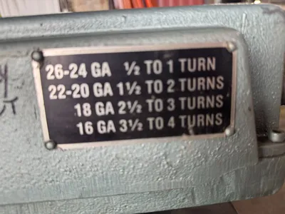 LOCKFORMER AUTO-GUIDE FLANGER 16 Flangers | THREE RIVERS MACHINERY (8)