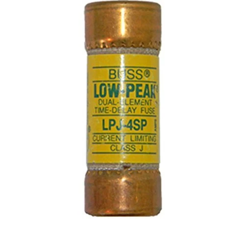 Eaton Cooper Bussmann LPJ-4SP LPJ Class J Dual Element Time Delay Fuse, 4A, 600V [New]