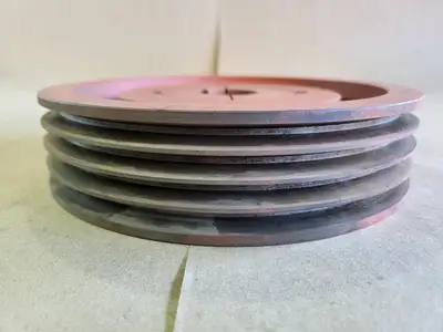 4 Groove Sheave 8" OD, 1-3/8" Bore