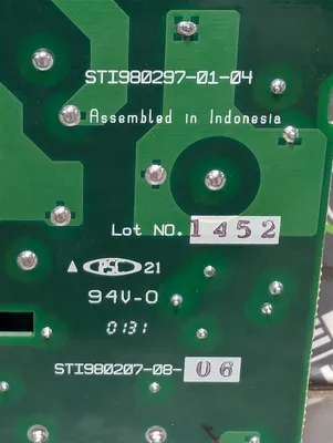 Schneider Electric STI980297-01-04 / STI980207-08-06 Inverter Control Board Used