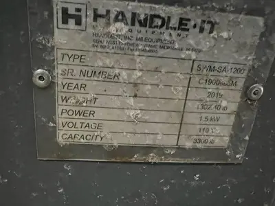 USED 2019 HANDLE-IT SWM-SA-1200