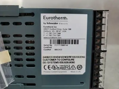 USED Eurotherm 2408/CC/VH/D4/V2/W2/RF/XX/XX/ENG Process Controller