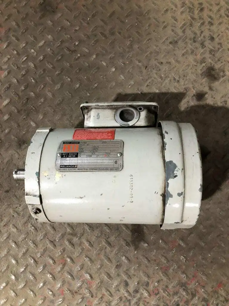 Reliance SXE EE10802 1HP AC Electric Motor 1725RPM 208V 3PH 60Hz TE FK145TC