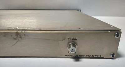 Philips DS-HUC-5/42-421/619 RF Upconverter 5–42MHz In 42–619MHz Out Rackmount