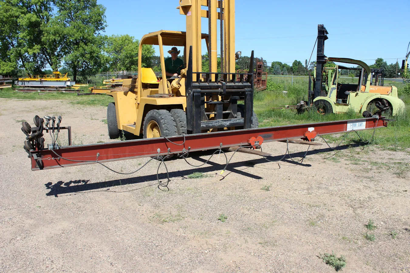 1 Ton S Type Bridge Beam - 25' 3"L x 10"H x 4 3/8"W