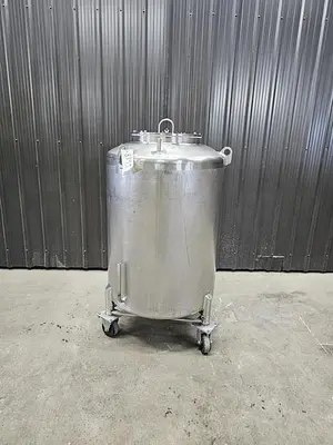 Used 135 Gallon Tank (Vessel), 316 Stainless Steel