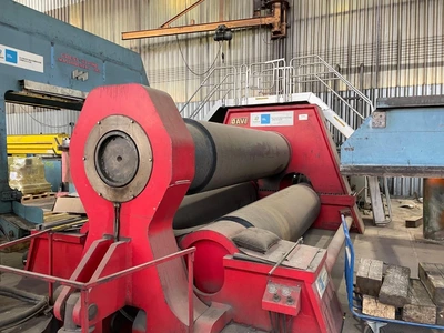 Used 2005 DAVI MCO 130 Plate Bending Rolls including Pinch Illinois US | Revelation Machinery #1259293