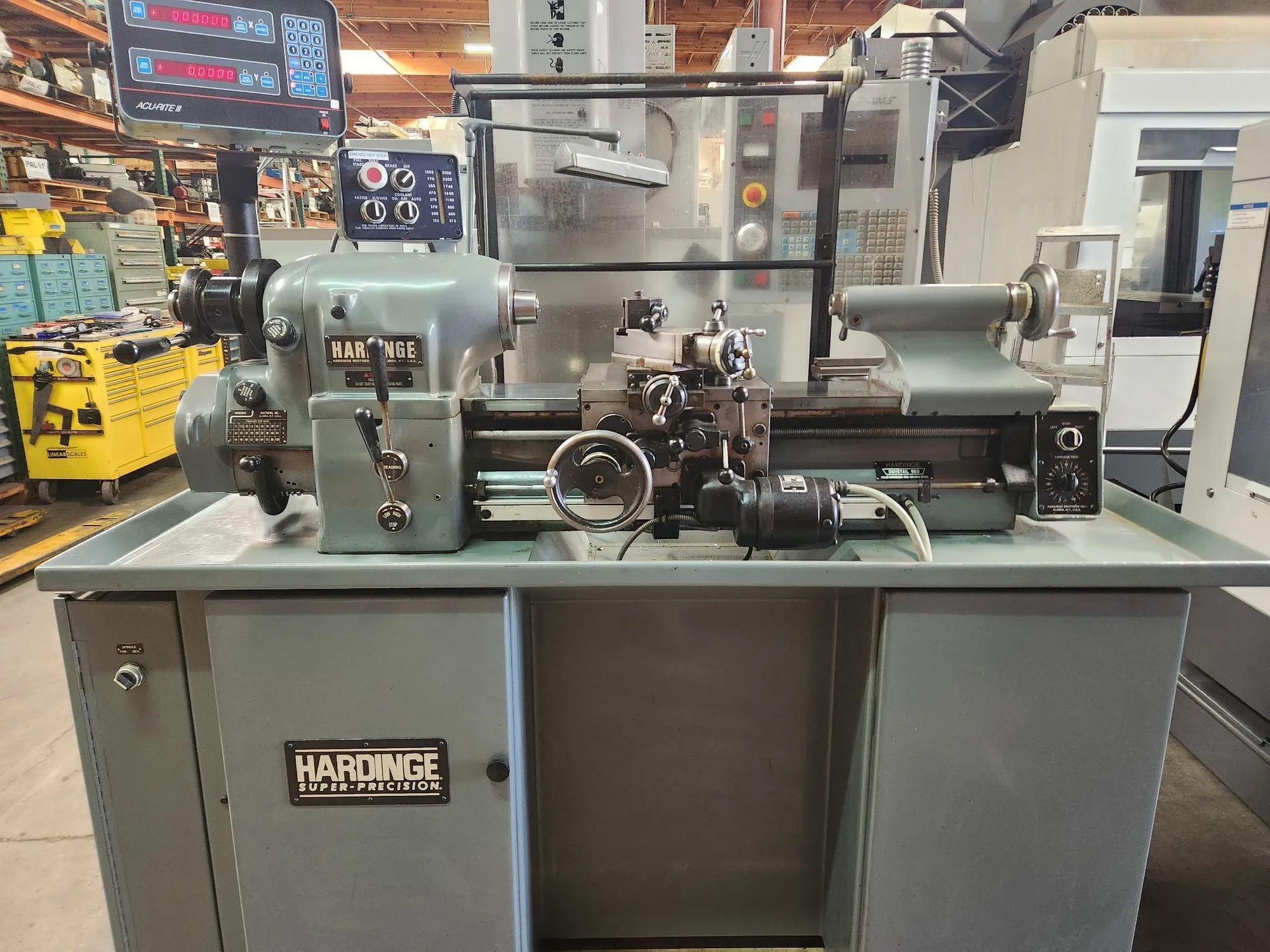 Used HARDINGE HLV-H Precision Lathes California US | SMS Engineering #1231871