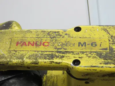 Fanuc M-6I Industrial Robot 6 Axis R-J2 Controller Teach Pendant Spray Head